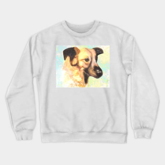 rescued Crewneck Sweatshirt by RG Illustration